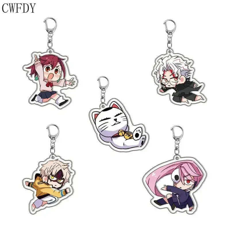 20pcs Dandadan Ken Takakura Momo Ayase Cosplay Keychains