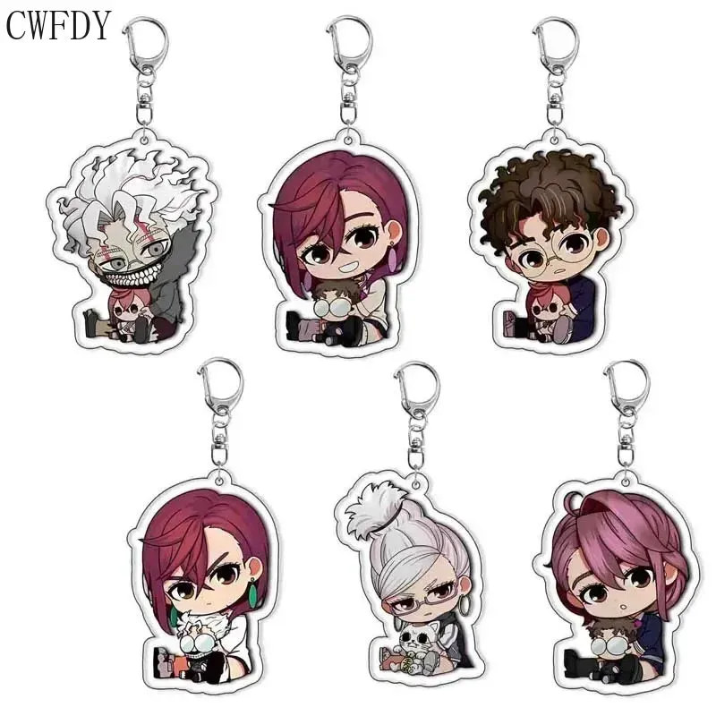 20pcs Dandadan Ken Takakura Momo Ayase Cosplay Keychains