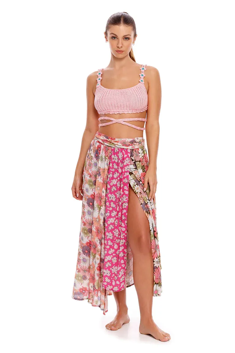 Agua Bendita Albany Java Crop Top