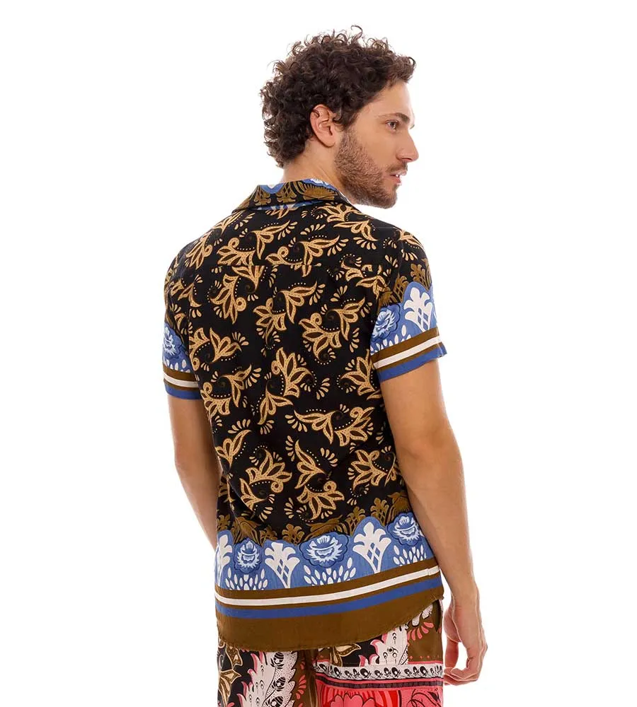 Agua Bendita Antiq Dean Mens Shirt