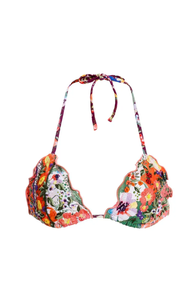 Agua Bendita Lolita Seed Sustainable Bikini Top