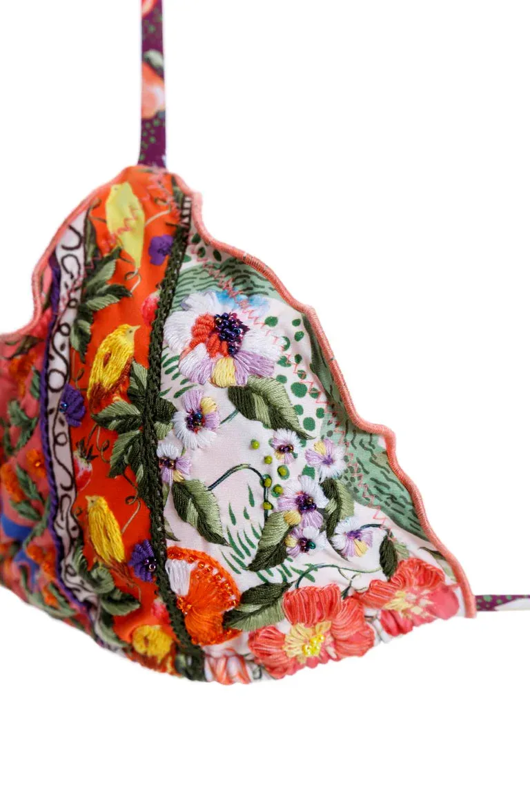 Agua Bendita Lolita Seed Sustainable Bikini Top