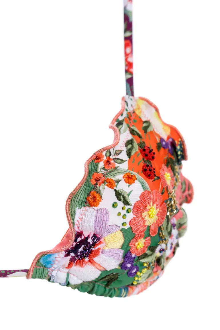 Agua Bendita Lolita Seed Sustainable Bikini Top