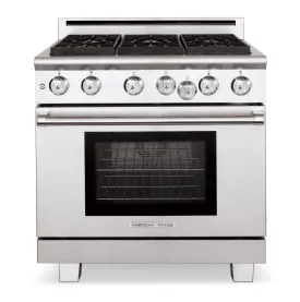 American Range GASSEALEDBURNERICONICA36 Iconica 36 Inch Cuisine Range