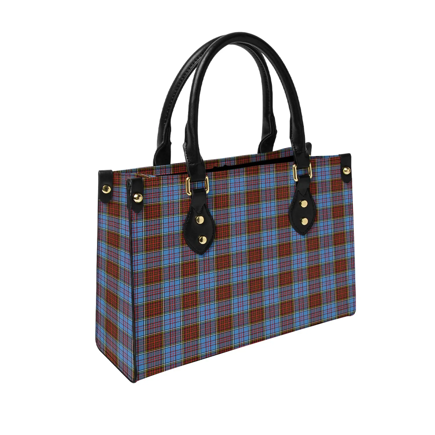 Anderson Modern Tartan Leather Bag