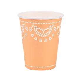 Apricot Lovely Lace Cups (10 pack)
