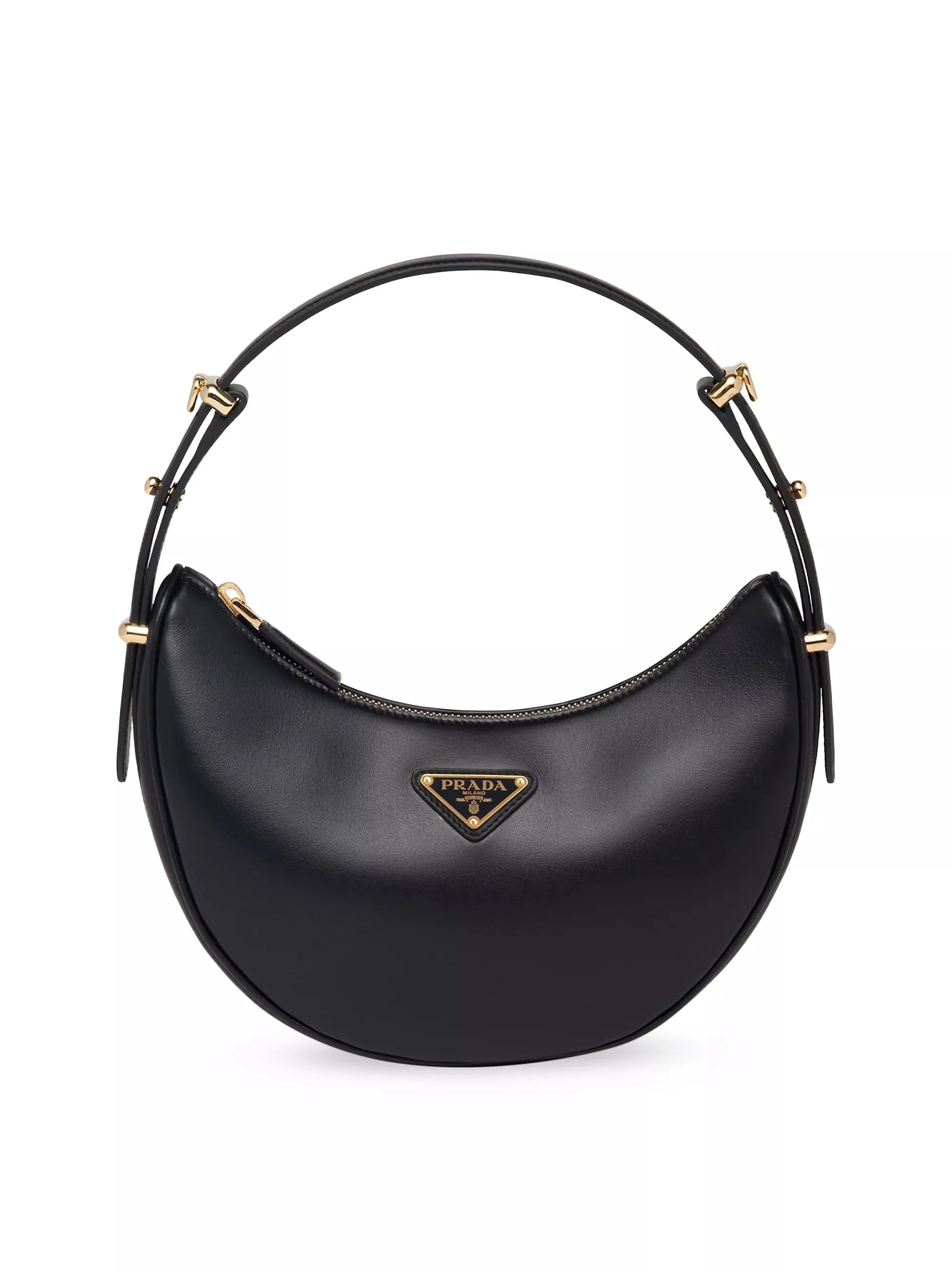 Arqué Leather Shoulder Bag