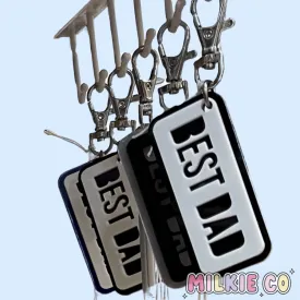 Best Dad Keychain