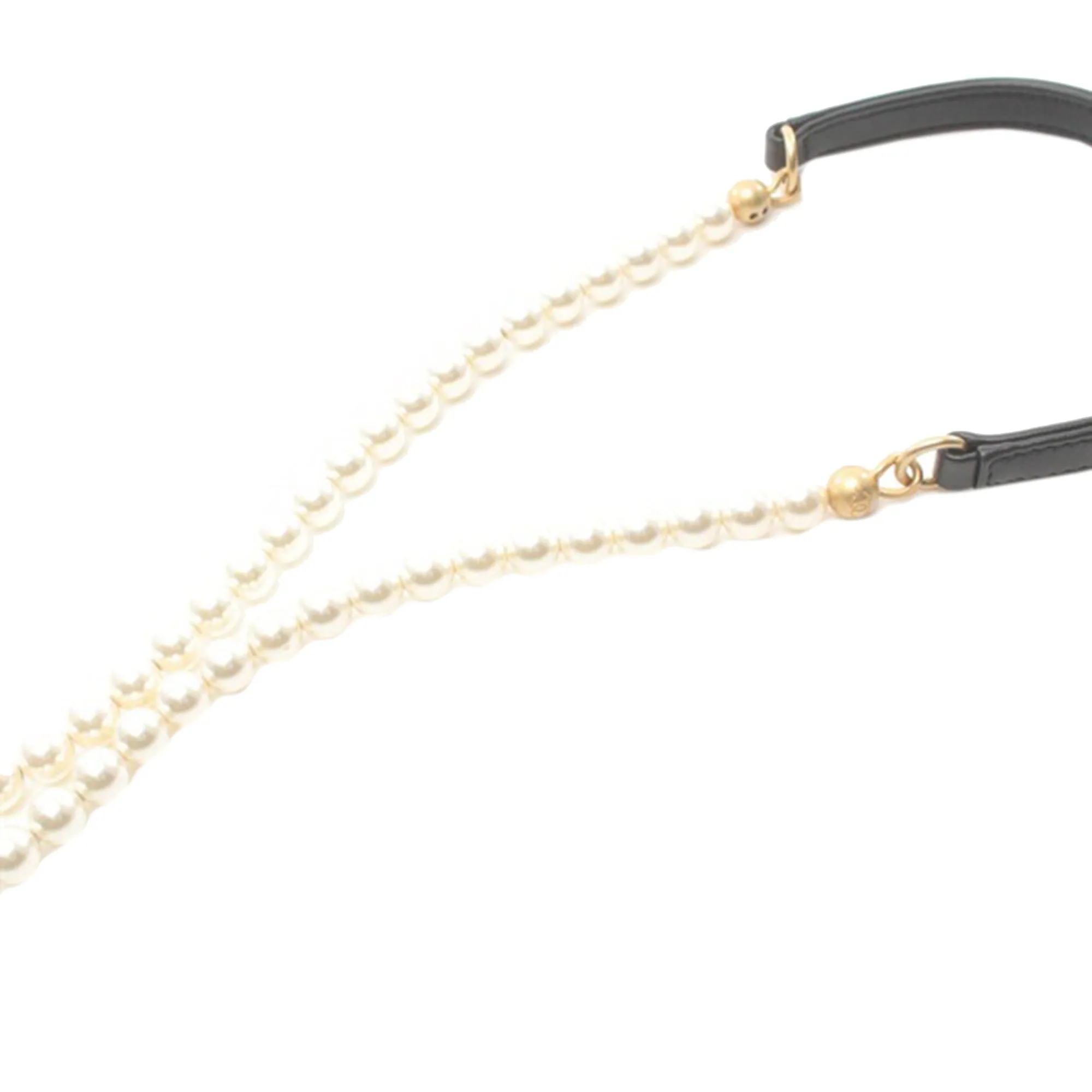 Black Chanel Mini Calfskin About Pearls Drawstring Bucket Bag