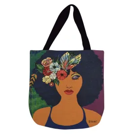 Blessed, Blossom and Become Woven Tote Bag