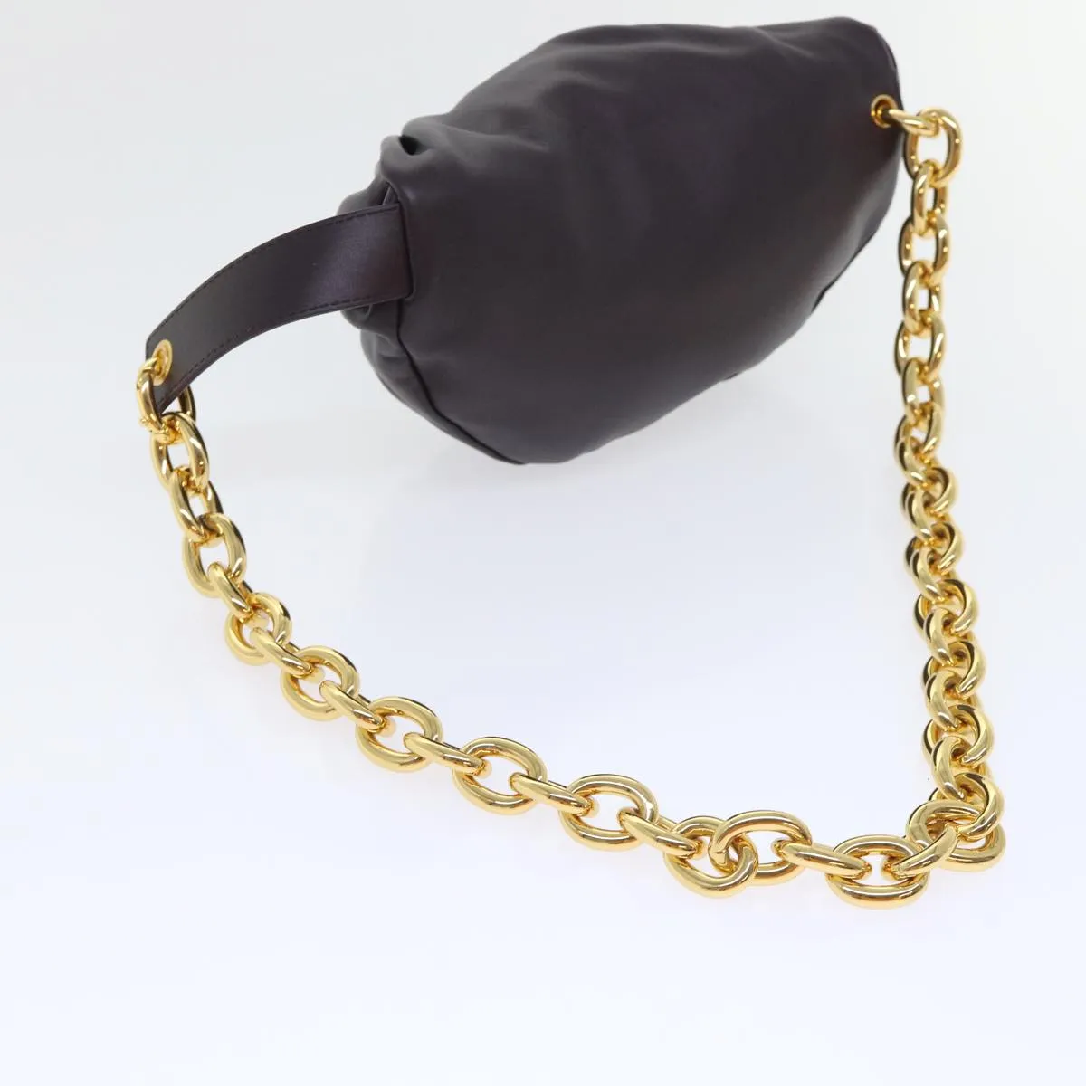 Bottega Veneta Chain Pouch  Leather Shoulder Bag