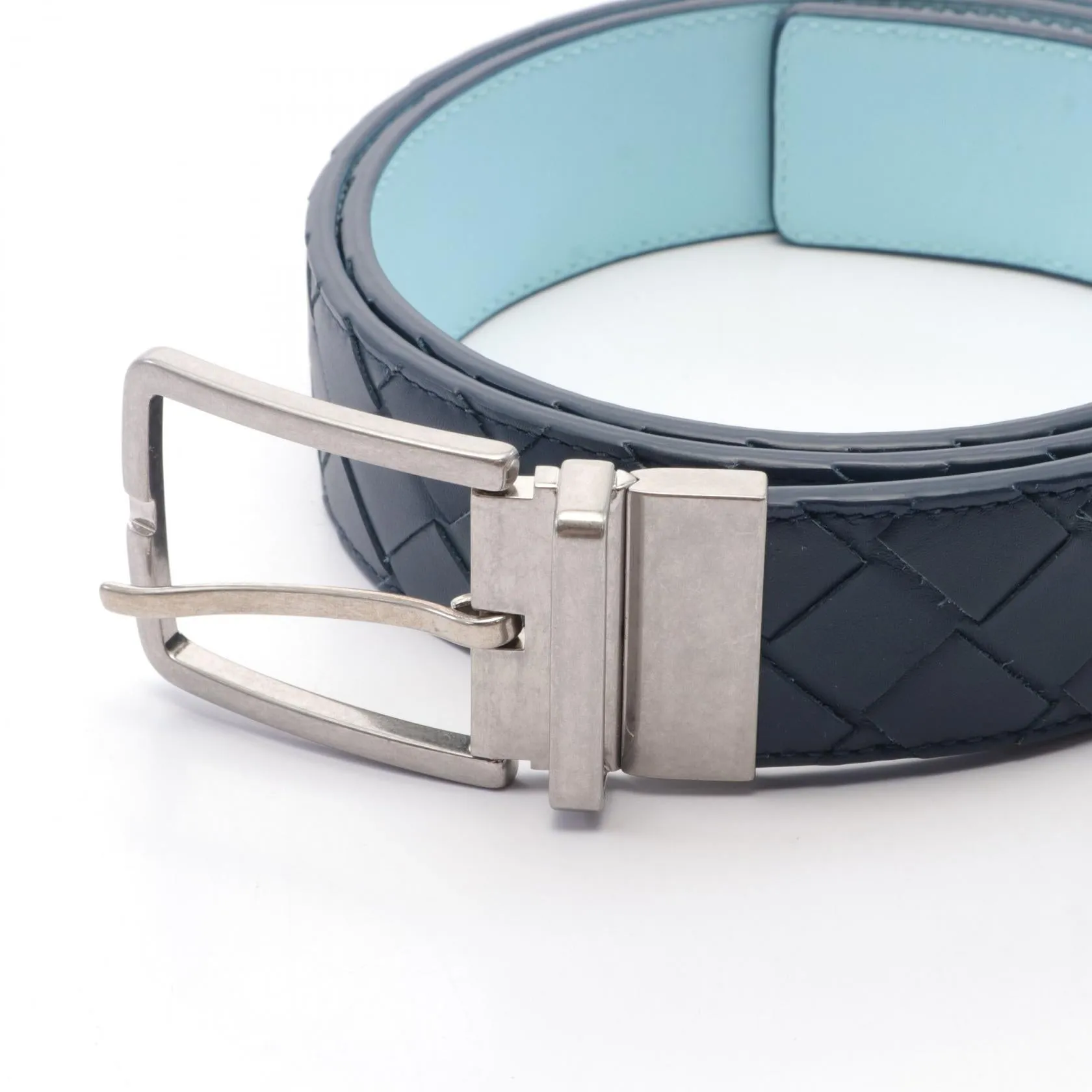 Bottega Veneta Intrecciato Leather Belt