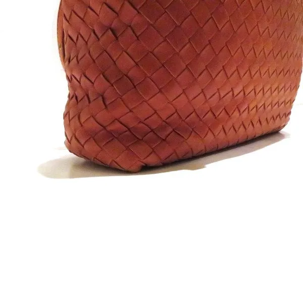 Bottega Veneta Intrecciato Leather Handbag 162937
