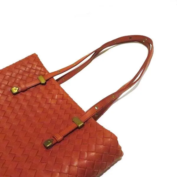 Bottega Veneta Intrecciato Leather Handbag 162937