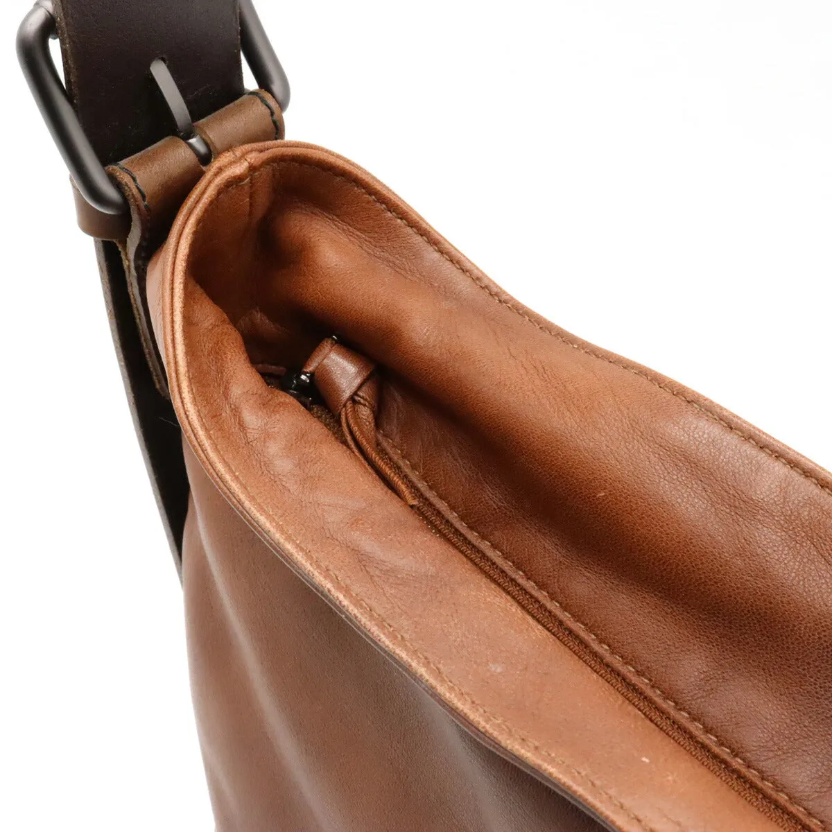 Bottega Veneta Intrecciato Leather Shoulder Bag 261983