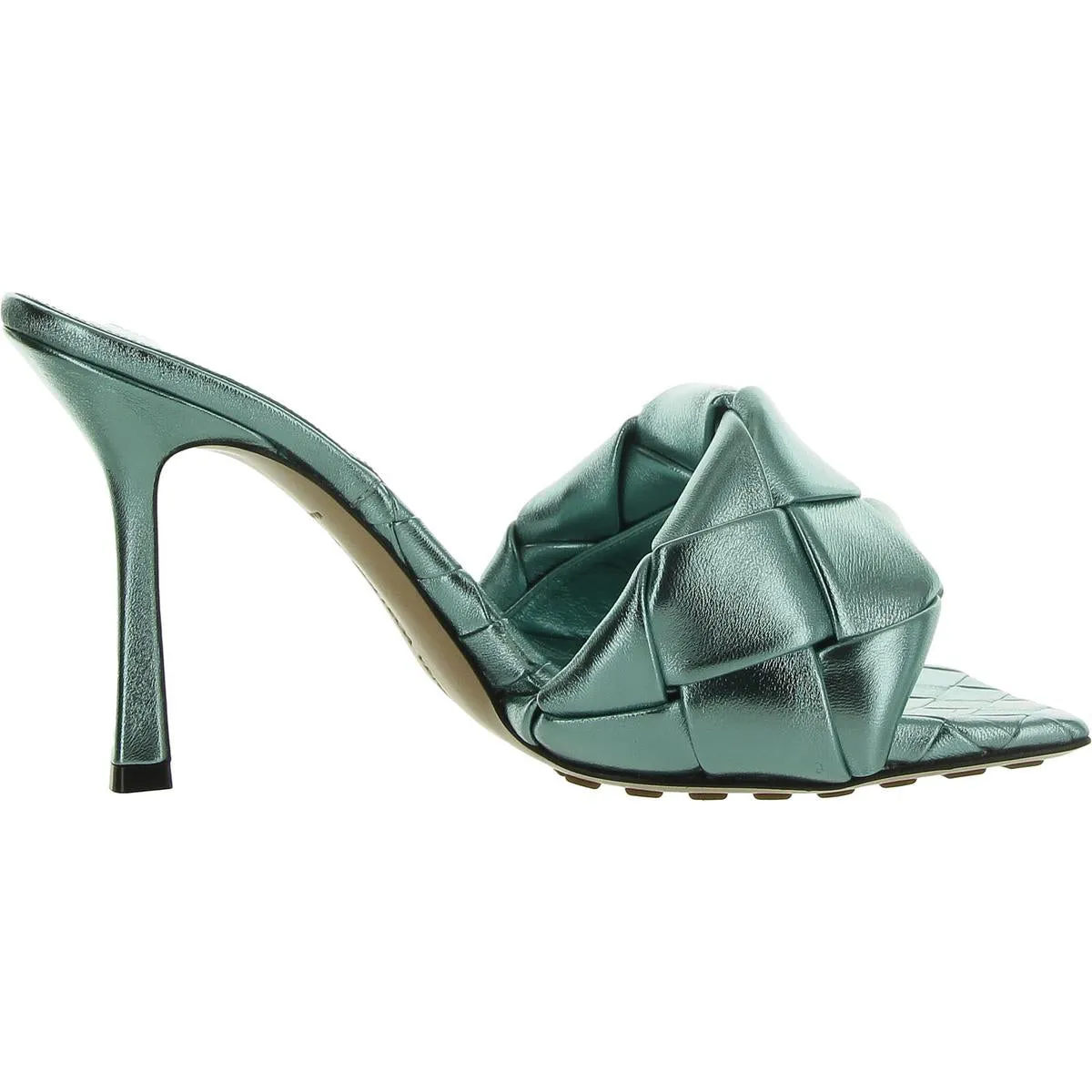 Bottega Veneta Womens Lido Sandal Slip On Open Toe Heels