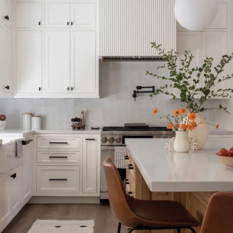 Celine 4" x 4" Matte Porcelain Floor & Wall Tile in White
