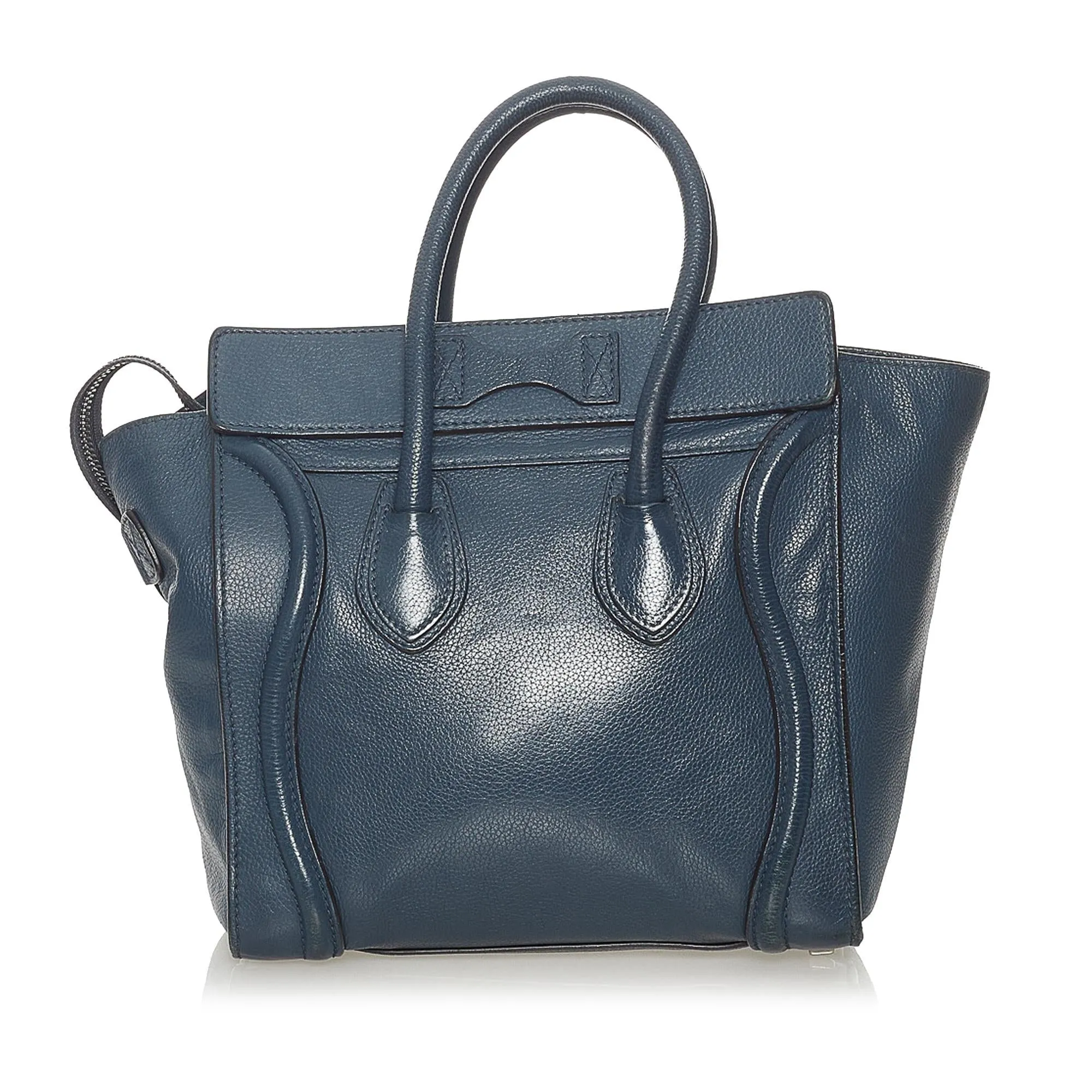 Celine Luggage Tote Leather Handbag