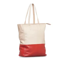 Celine Vertical Cabas Bicolor Tote Bag