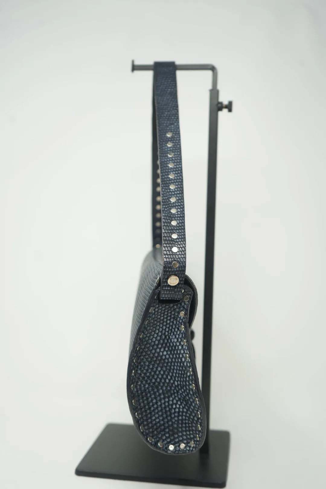Celine Vintage Shoulder Bag Blue