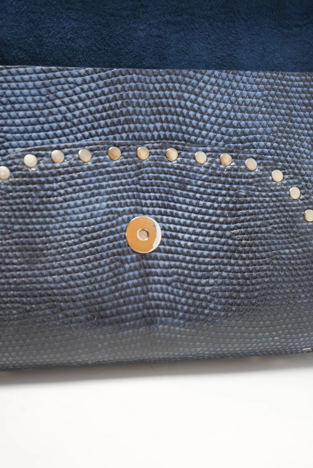 Celine Vintage Shoulder Bag Blue