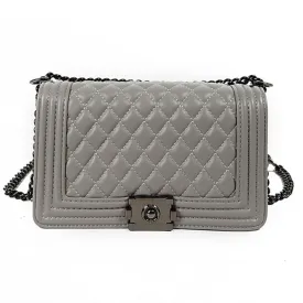 Chain Shoulder Plaid Cross body  Messenger Bag