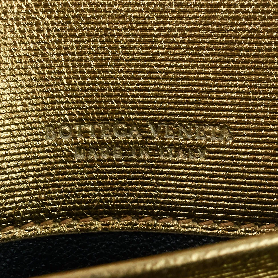Continental Intrecciato Nappa Leather Wallet