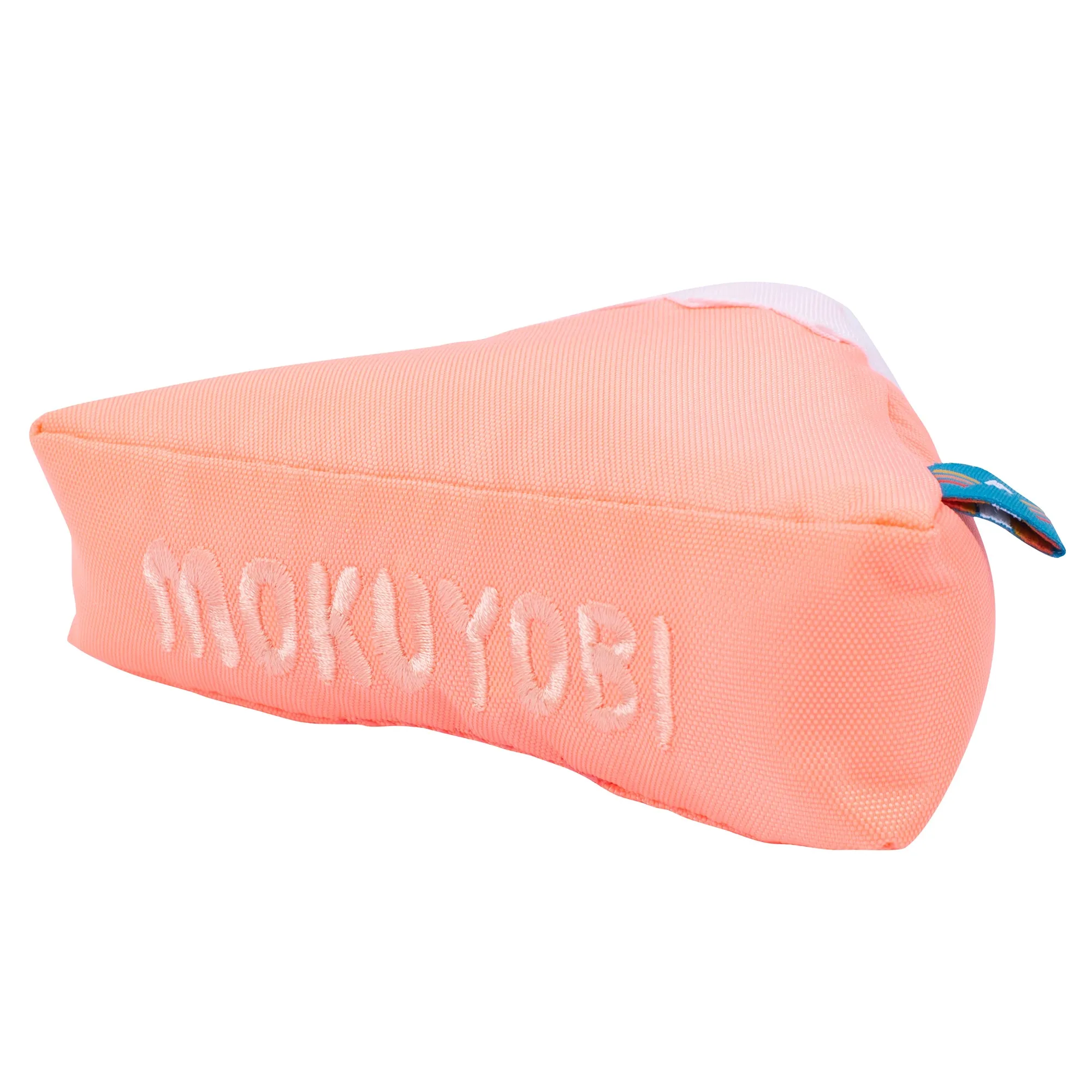 Coral Plush Mountain Keychain
