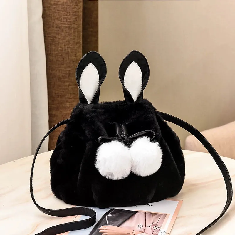 Cute Rabbit Plush Small Bag