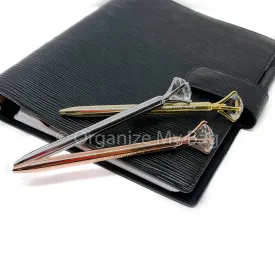 Diamond Metallic Ballpoint Pen