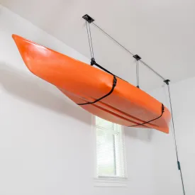 Elite Kayak Garage Ceiling Storage Hoist | Holds up to 150 lbs