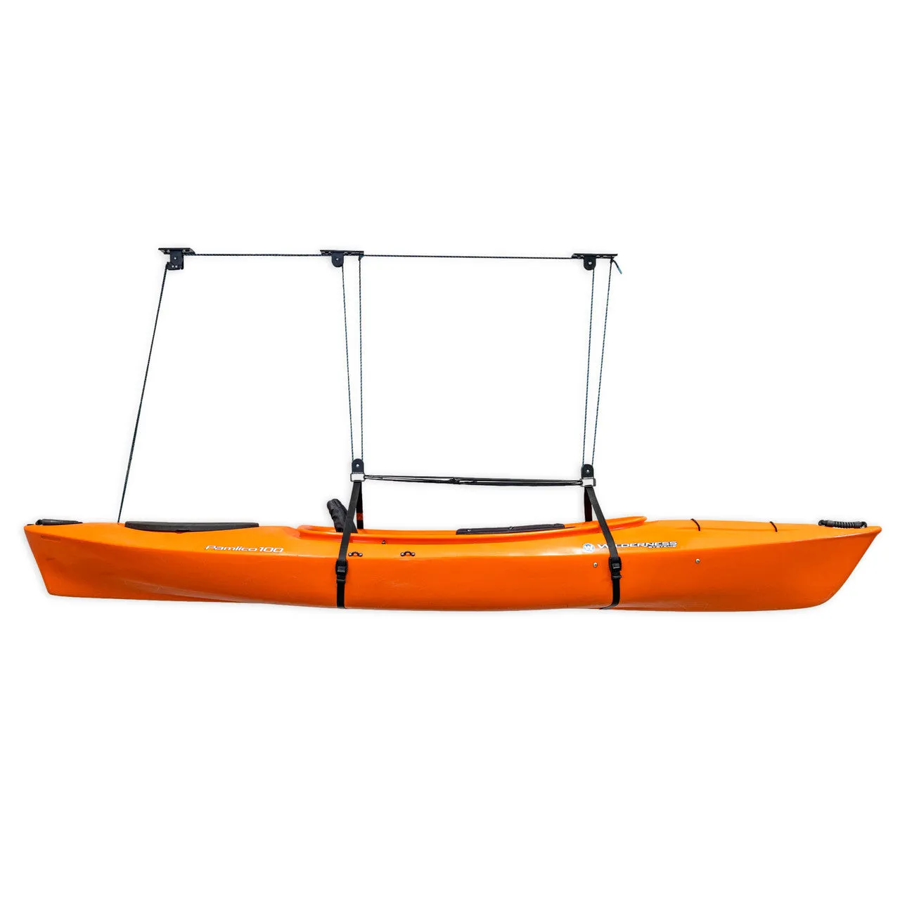Elite Kayak Garage Ceiling Storage Hoist | Holds up to 150 lbs