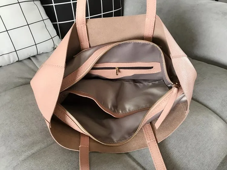 Fashion Womens White Leather Tote Bags White Shoulder Tote Bags White Handbags Tote For Women