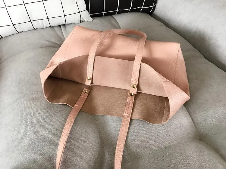Fashion Womens White Leather Tote Bags White Shoulder Tote Bags White Handbags Tote For Women