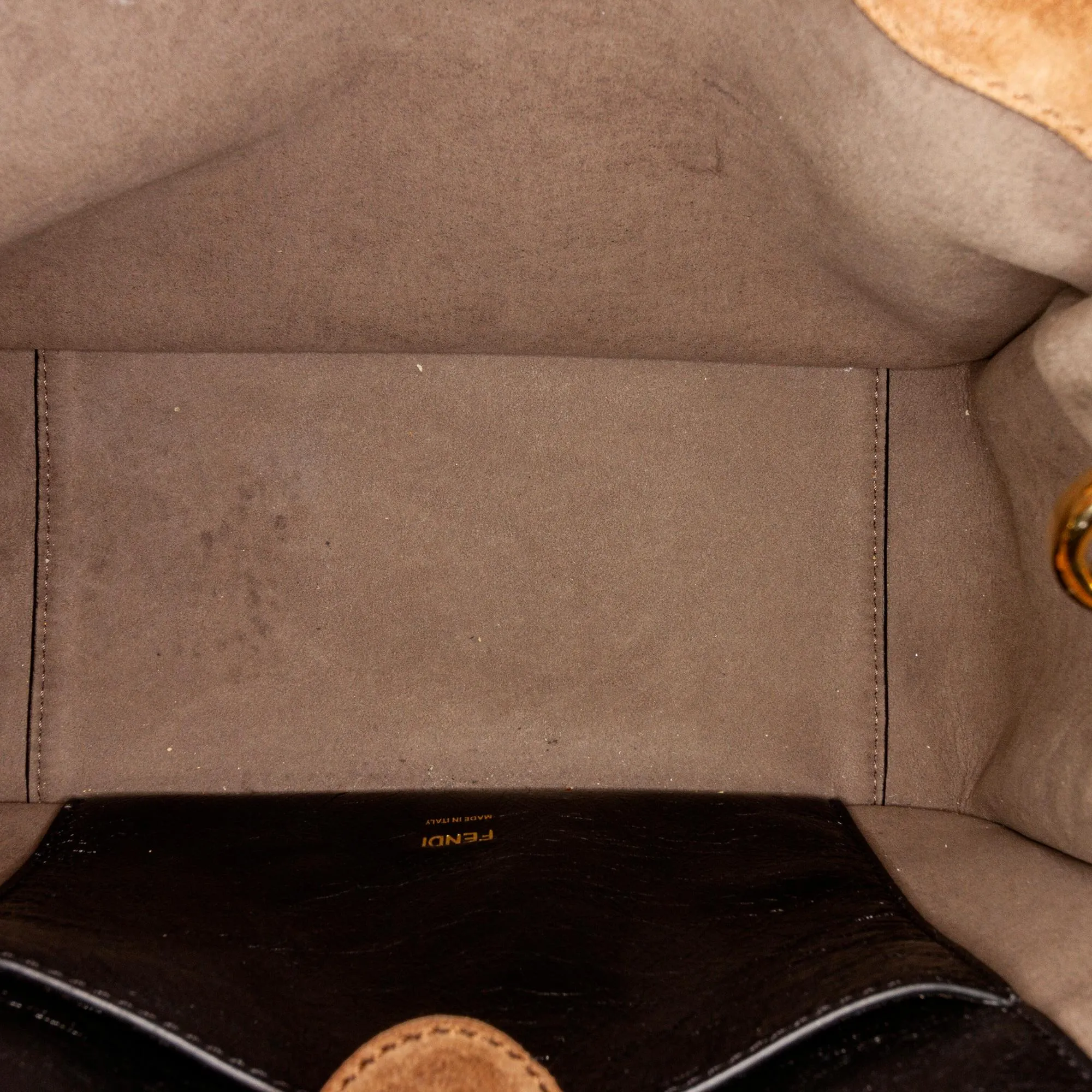 Fendi Fendi Flip Leather Satchel (SHG-24693)