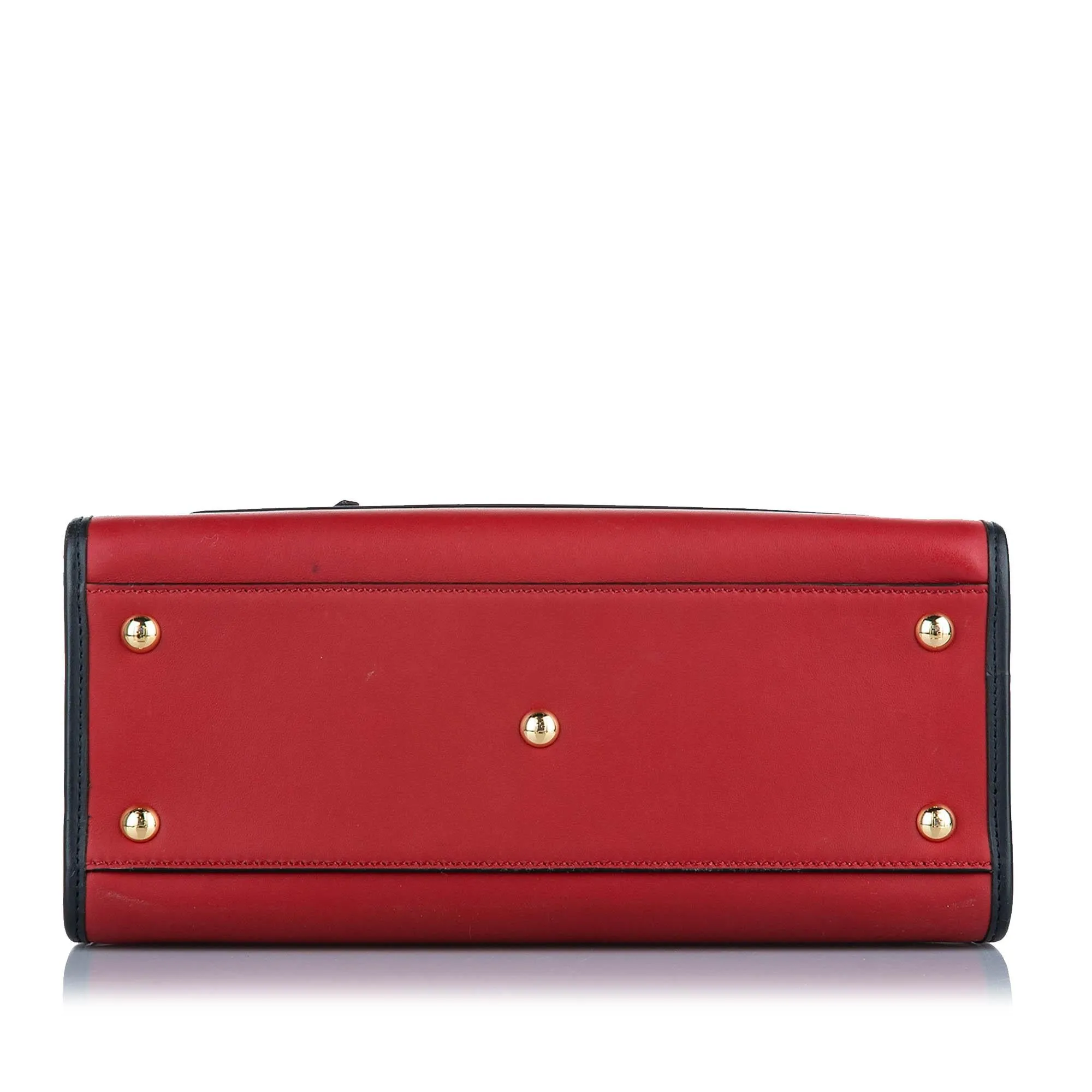 Fendi Small Runaway Leather Satchel (SHG-RvEjnY)