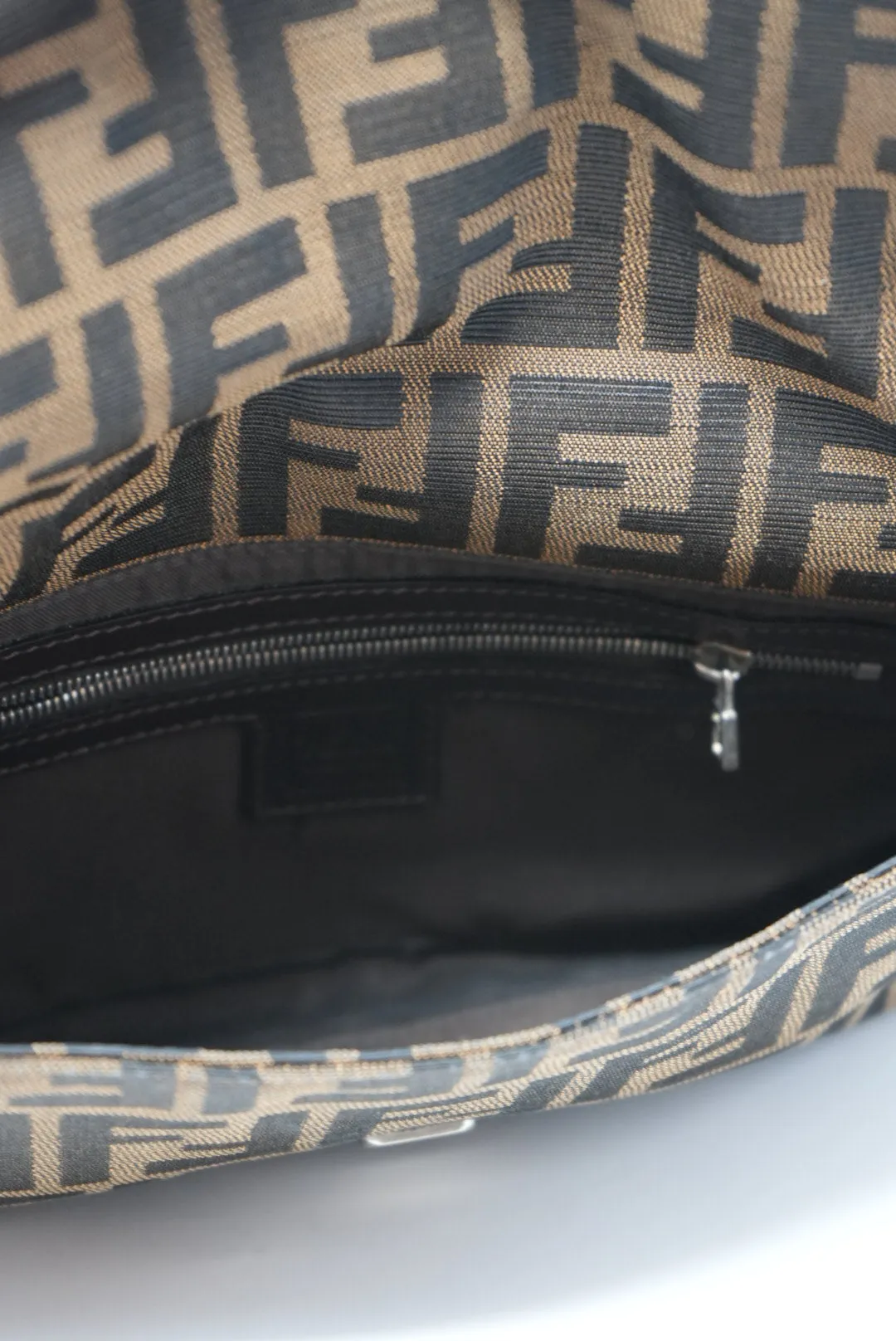 Fendi Vintage Zucca Baguette Shoulder Bag