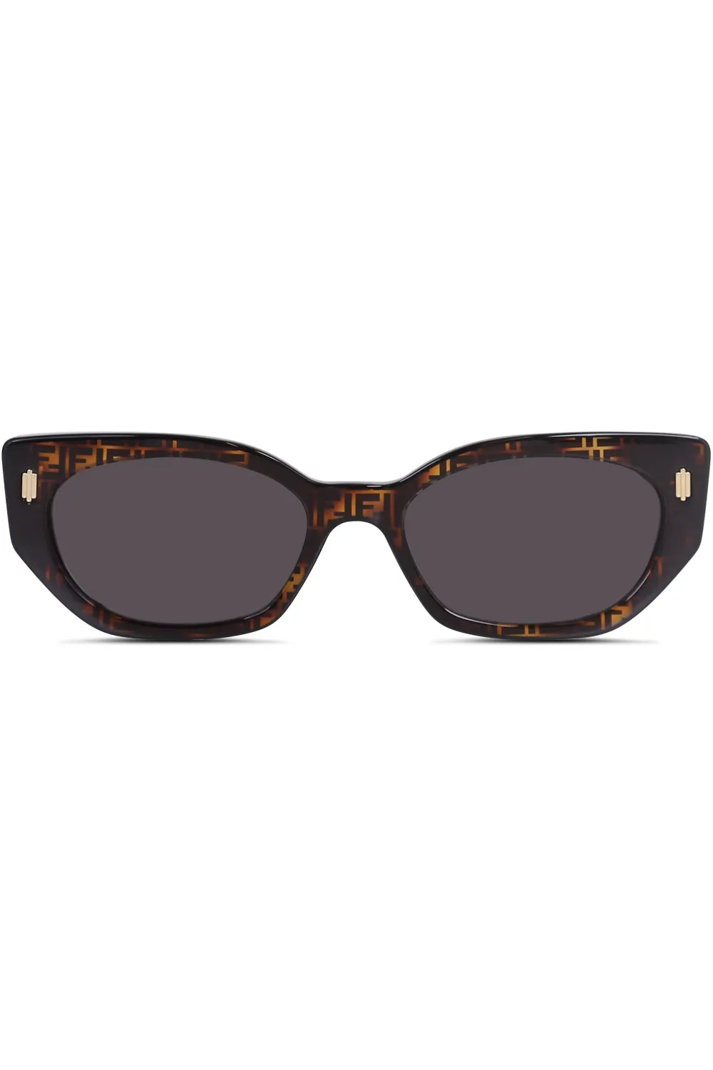 FF LOGO SUNGLASSES HAVANA