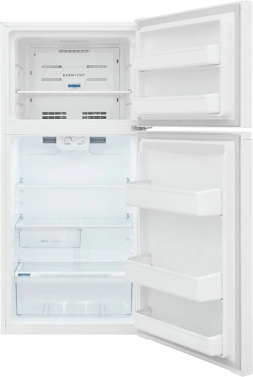 FFHT1425VW Frigidaire 13.9 Cu. Ft. Top Freezer Refrigerator