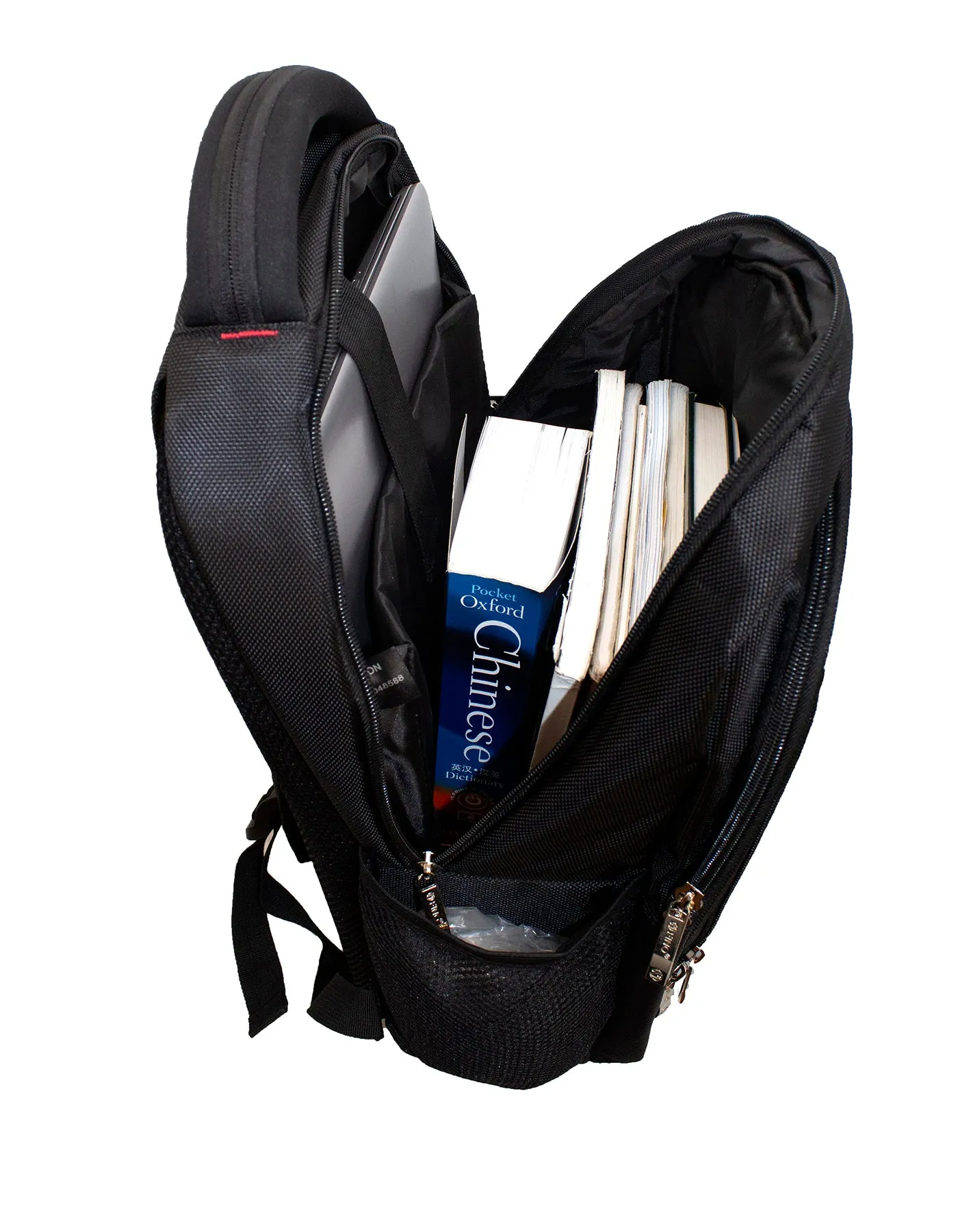 Fino SK-9018 Business 15 inch Laptop Backpack-19 Litre- Black