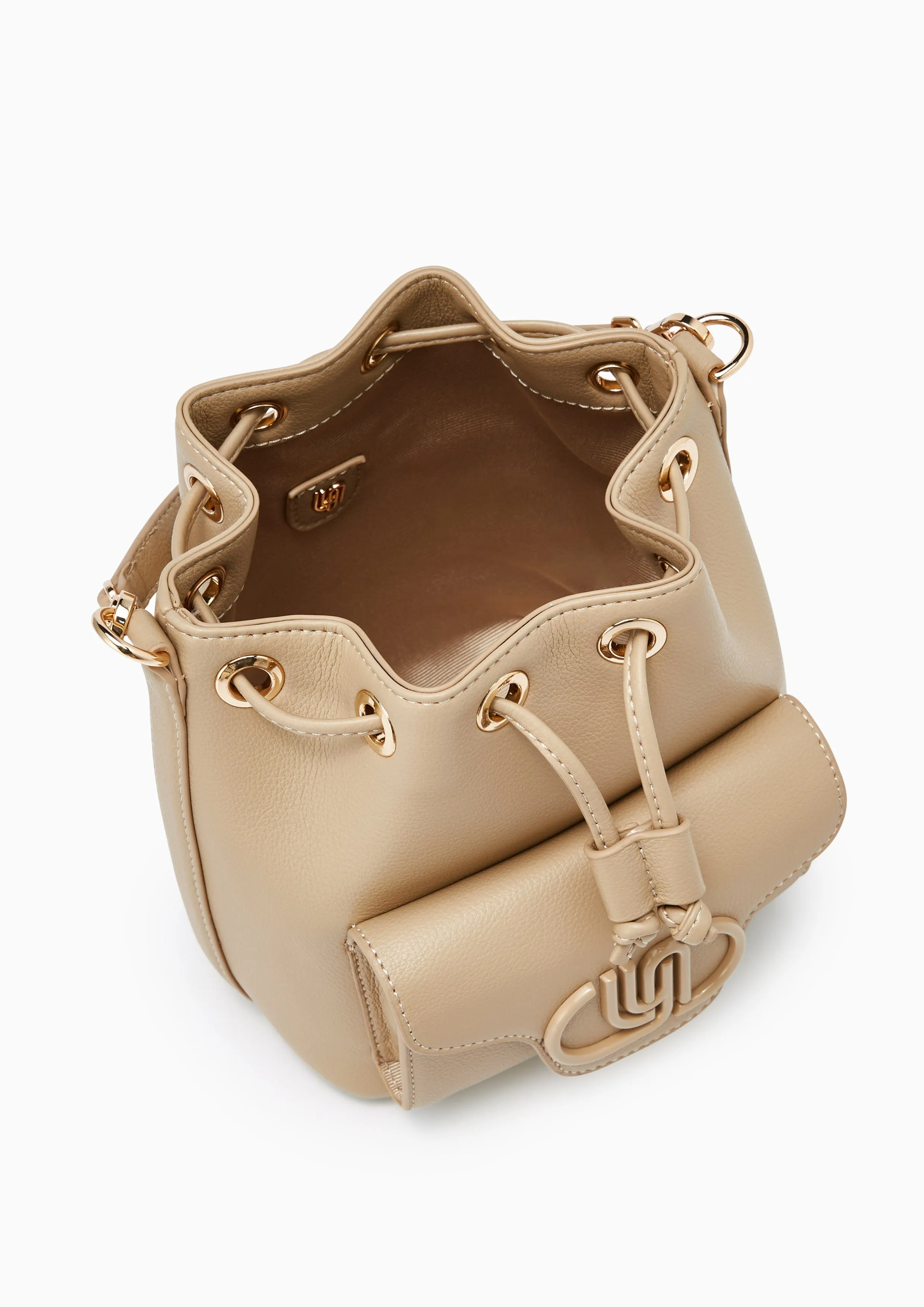 Fray Infnite Bucket Bag Beige