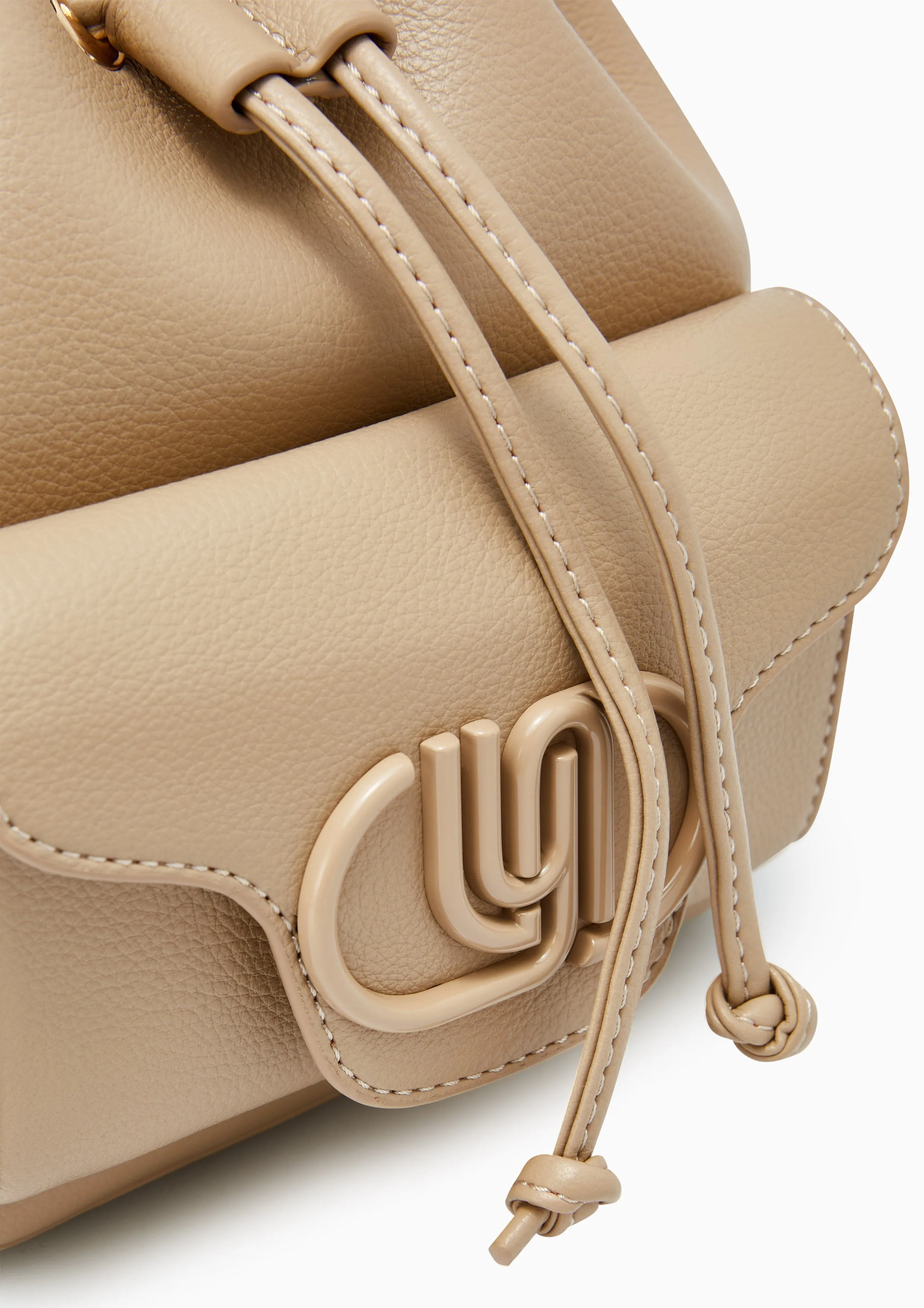 Fray Infnite Bucket Bag Beige