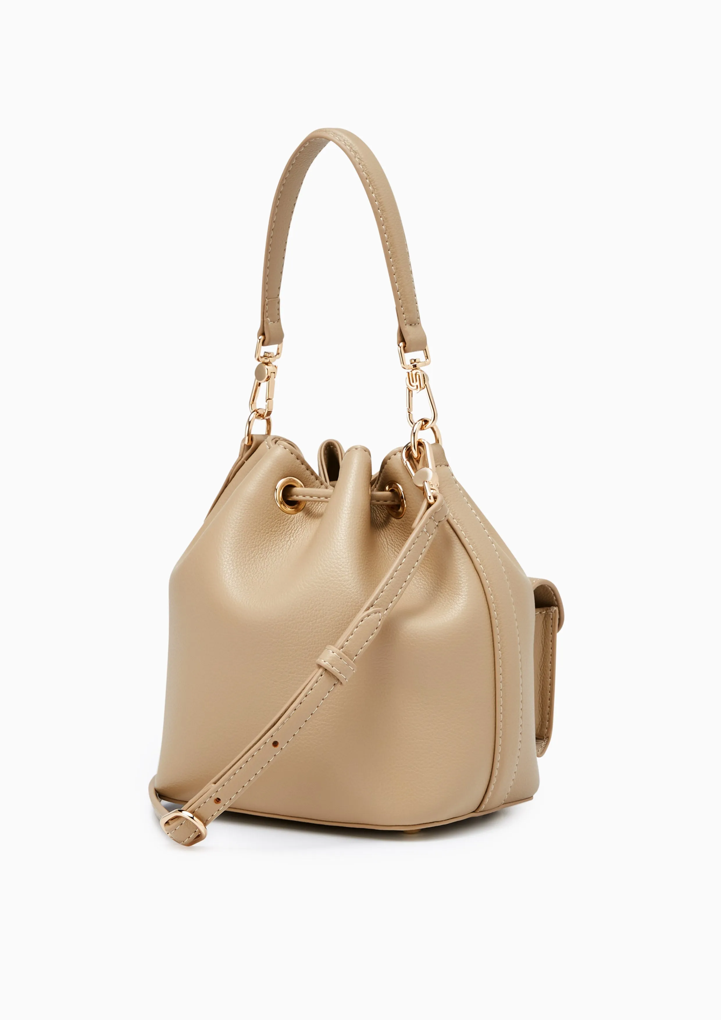 Fray Infnite Bucket Bag Beige