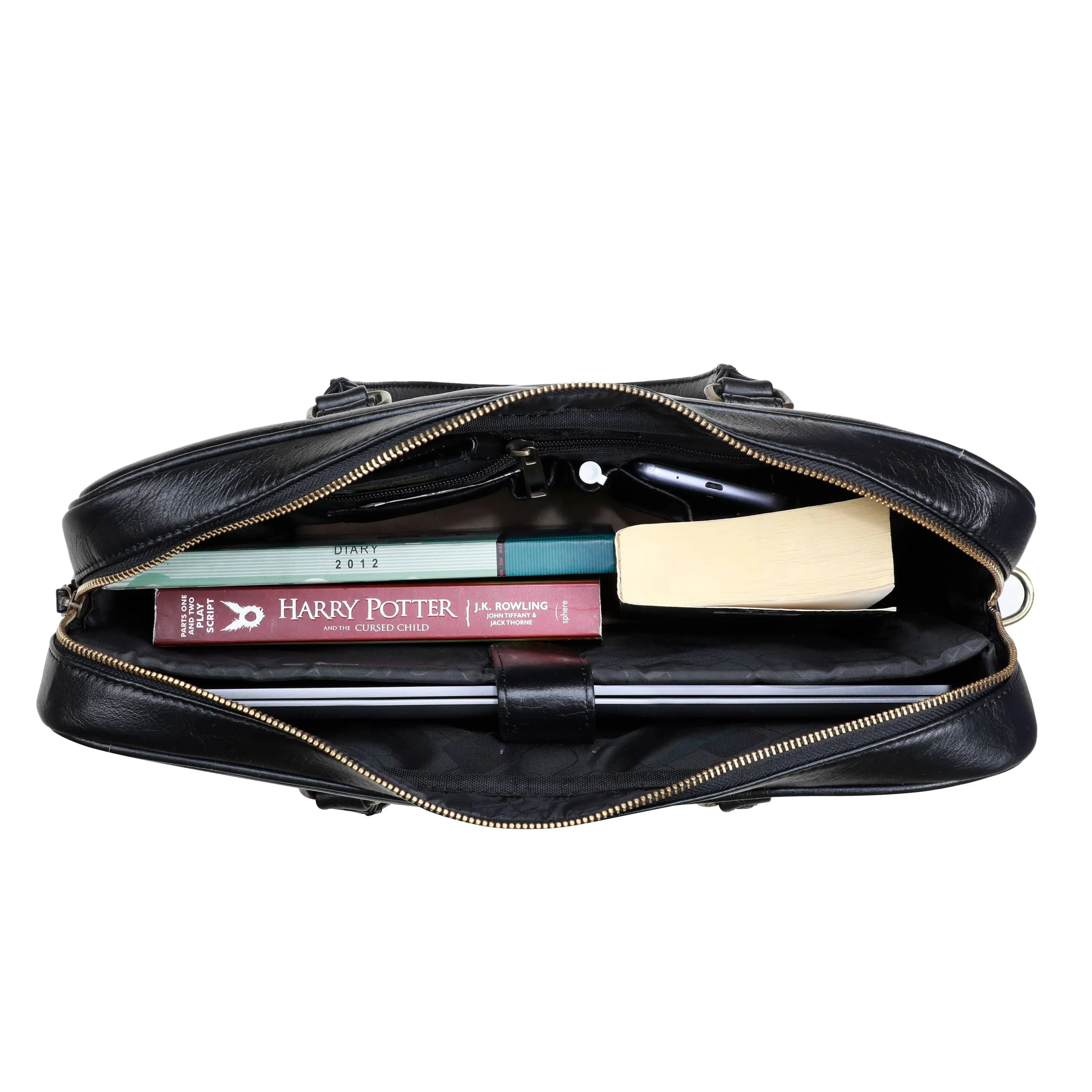 Genuine Leather Laptop Bag For Mac book Pro 13- 14 Inches