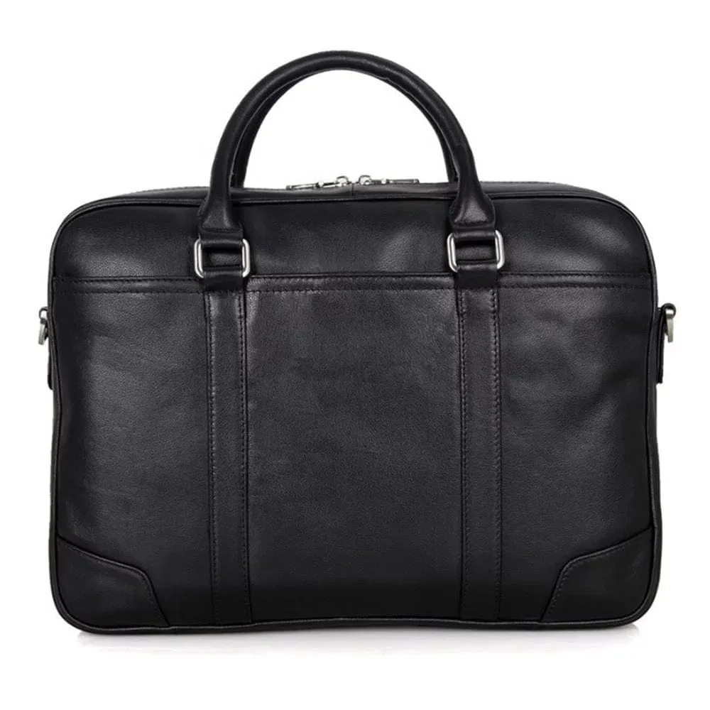 Genuine Leather Laptop Bag For Mac book Pro 13- 14 Inches