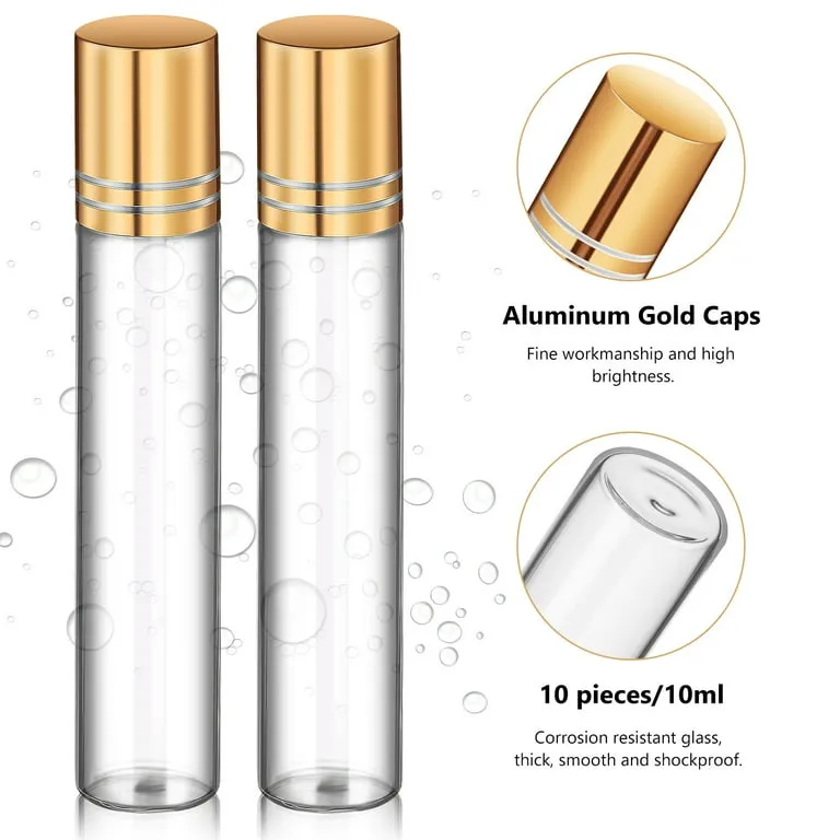Glass Roll-on-Bottle Perfume Essential Oils