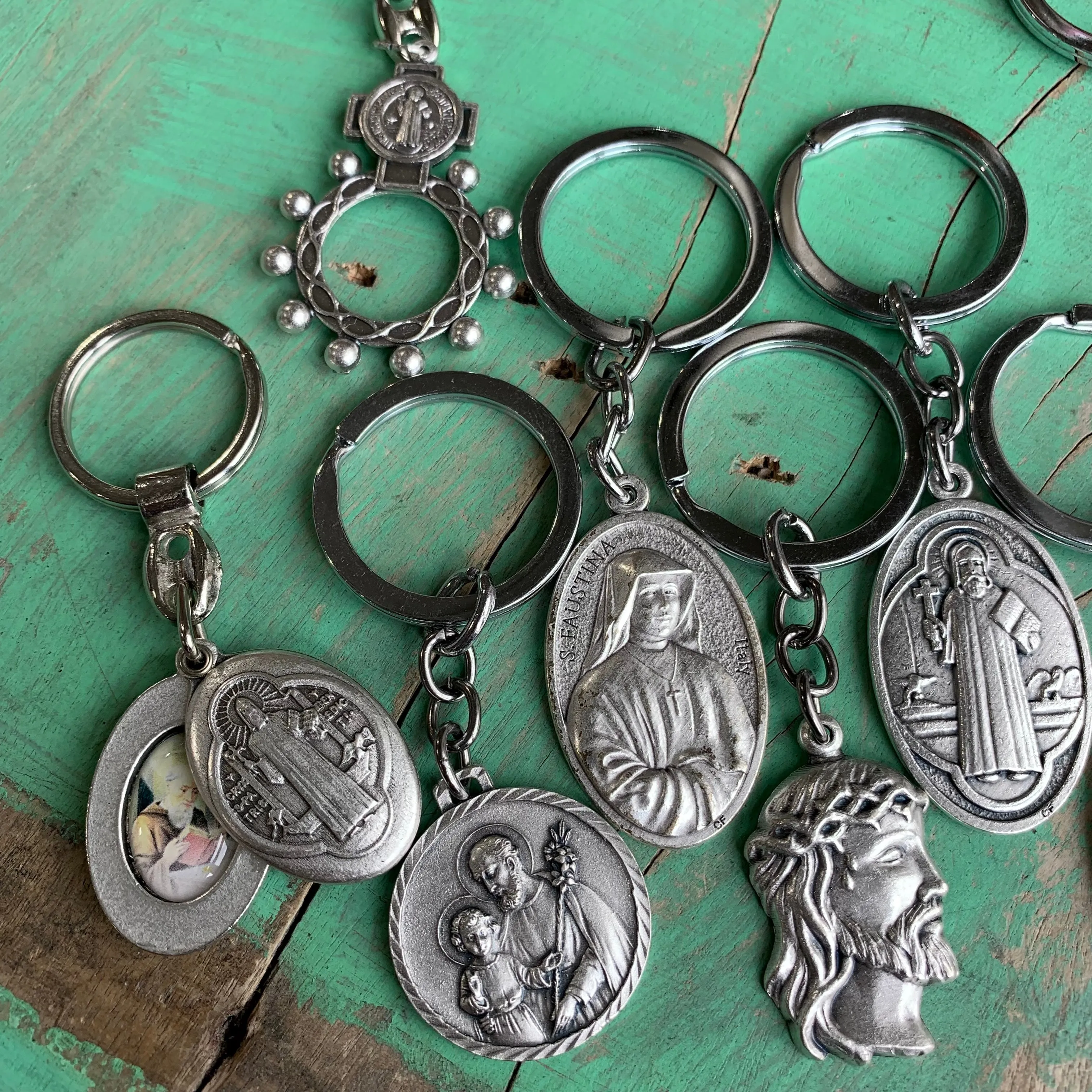 Italian Medal Keychains