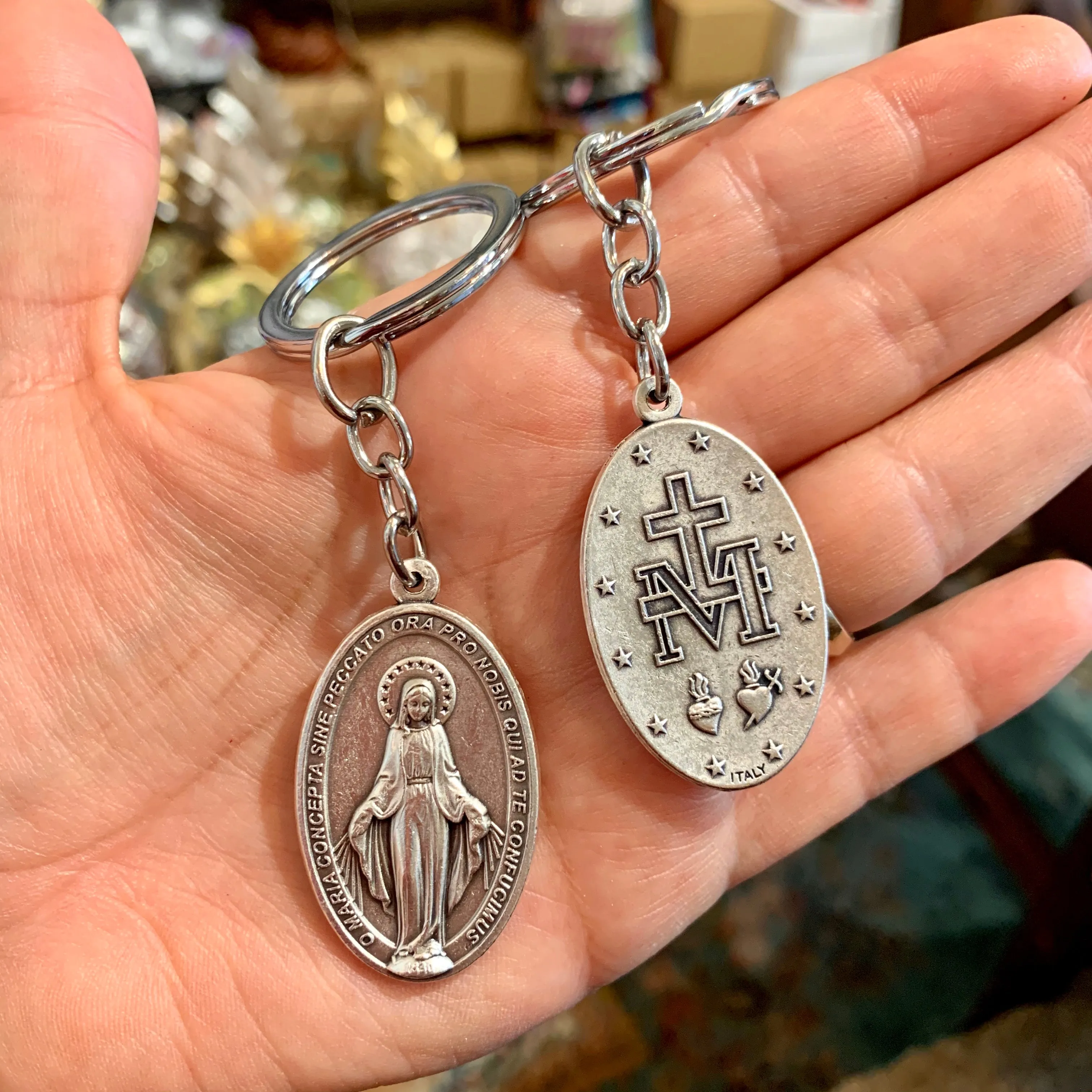Italian Medal Keychains