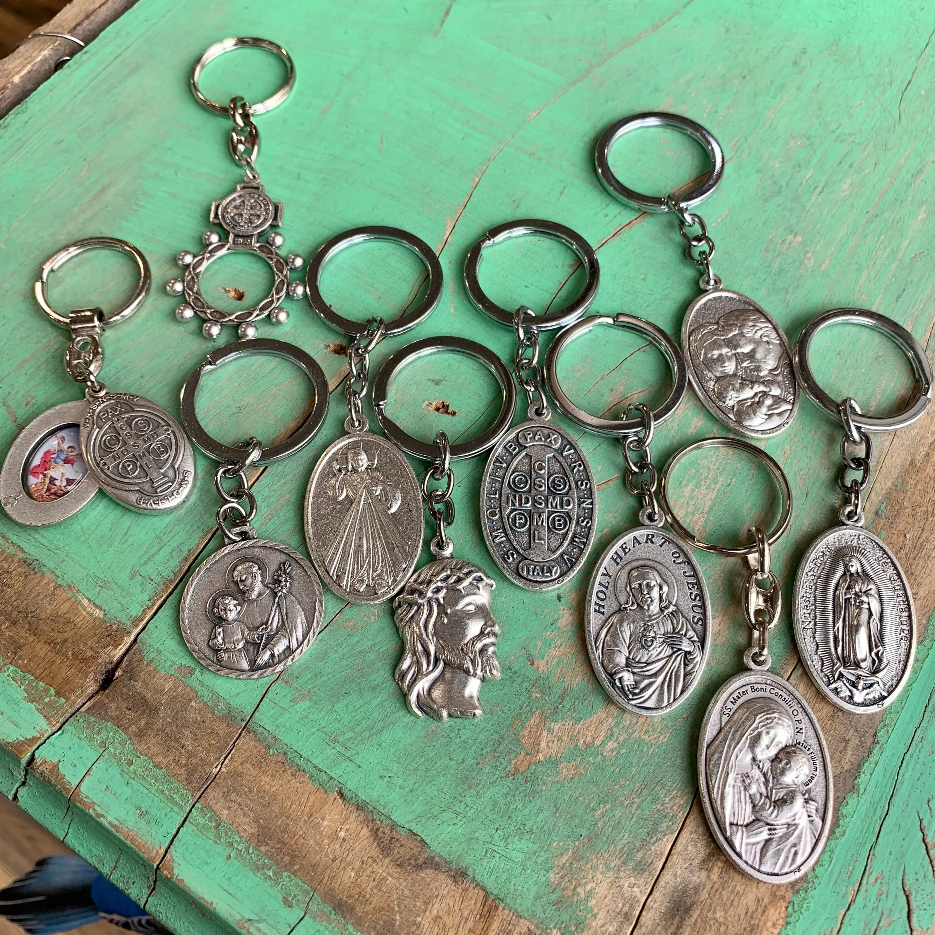 Italian Medal Keychains