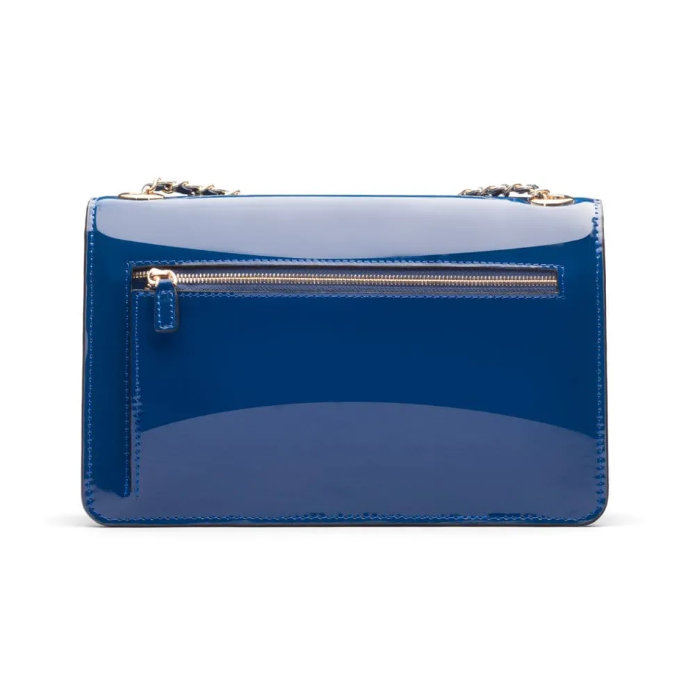 Julia Bag - Cobalt Patent